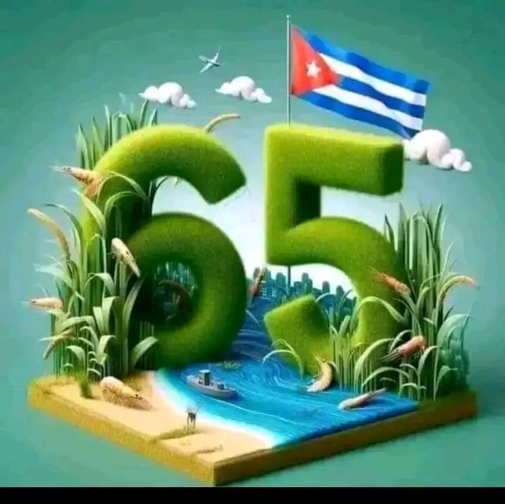 Felicidades 🇨🇺, por un aniversario de victorias, éxitos, prosperidad, para nuestra tierra, para todas las familias cubanas. Que el año 2024 sea fructífero. Pongamos el ❤ por la patria que nos contempla orgullosa. Por Cuba siempre unidos  <a href="/Cubapetroleo1/">CUPET</a> @refineria_de <a href="/Yoelhp2/">Yoel Humberto Pérez Carmona</a>