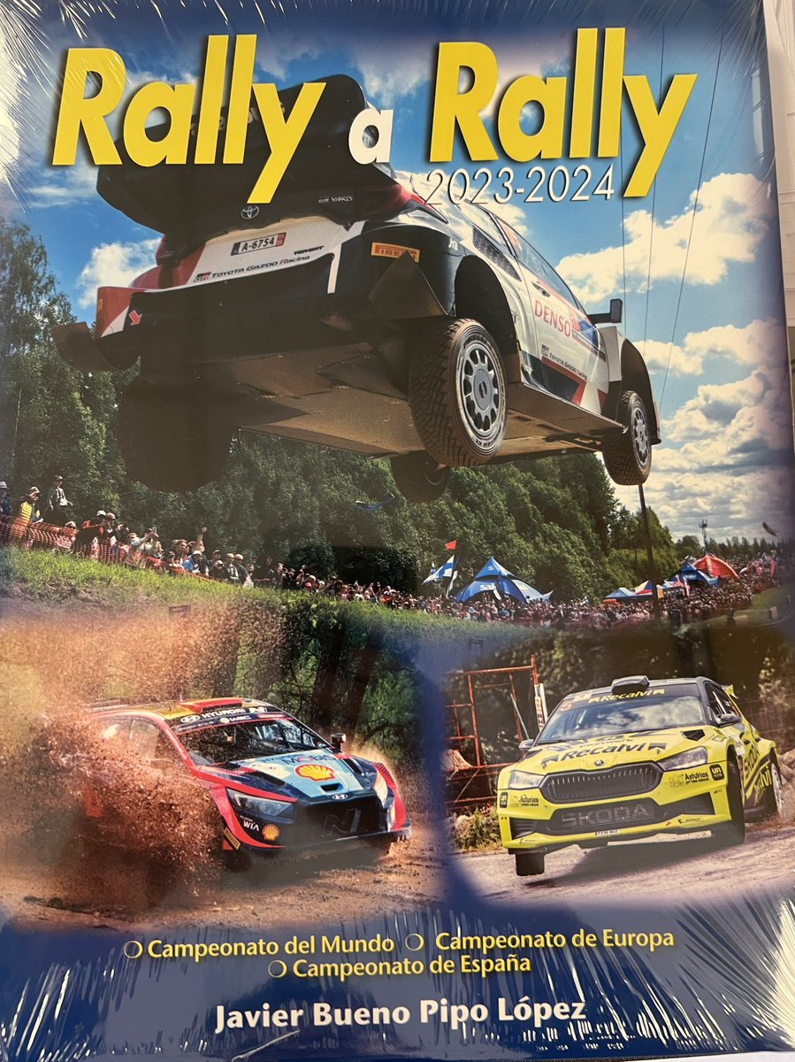 RestadioMotor's tweet photo. 🎁🫅
Si eres amante de los Rallys aquí tienes el mejor Regalo de Reyes! 

Rally a Rally 2023-2024
@AS_PipoLopez / Javier Bueno 

Elegiremos a los ganadores entre las historias que muestran verdadero ❤️ a los Rallys! https://t.co/iHKosl1JkK