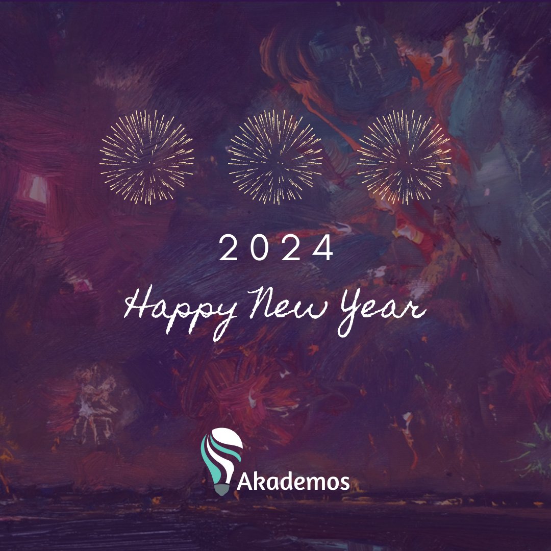 Akademos_Res's tweet photo. Team Akademos wishes everyone a Happy New Year!

#Akademos #NewYear #2024 https://t.co/f9viAFM74k
