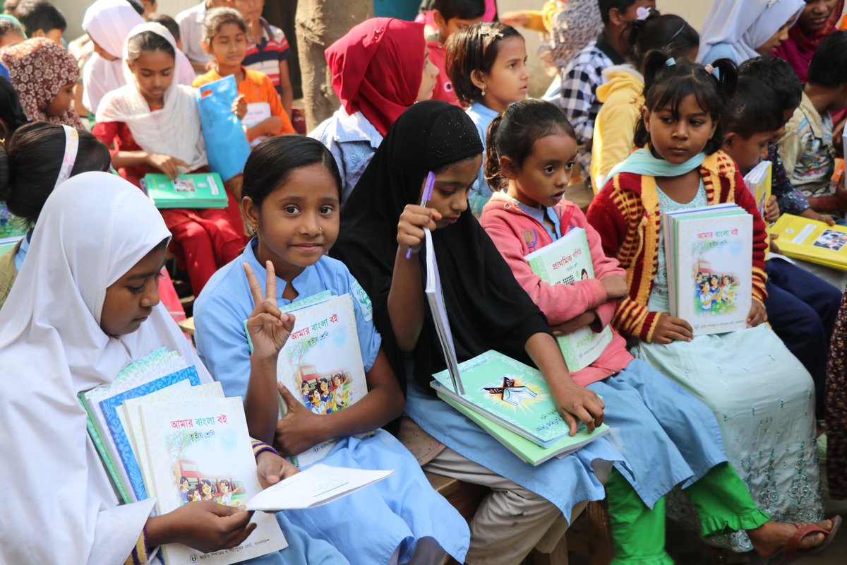 hsfbd's tweet photo. 1st January is the special day for school going children because they get new book on that day.
Our children also celebrate this day as a book festival with great enthusiasm and festive mood. https://t.co/ApcRsEQIE3