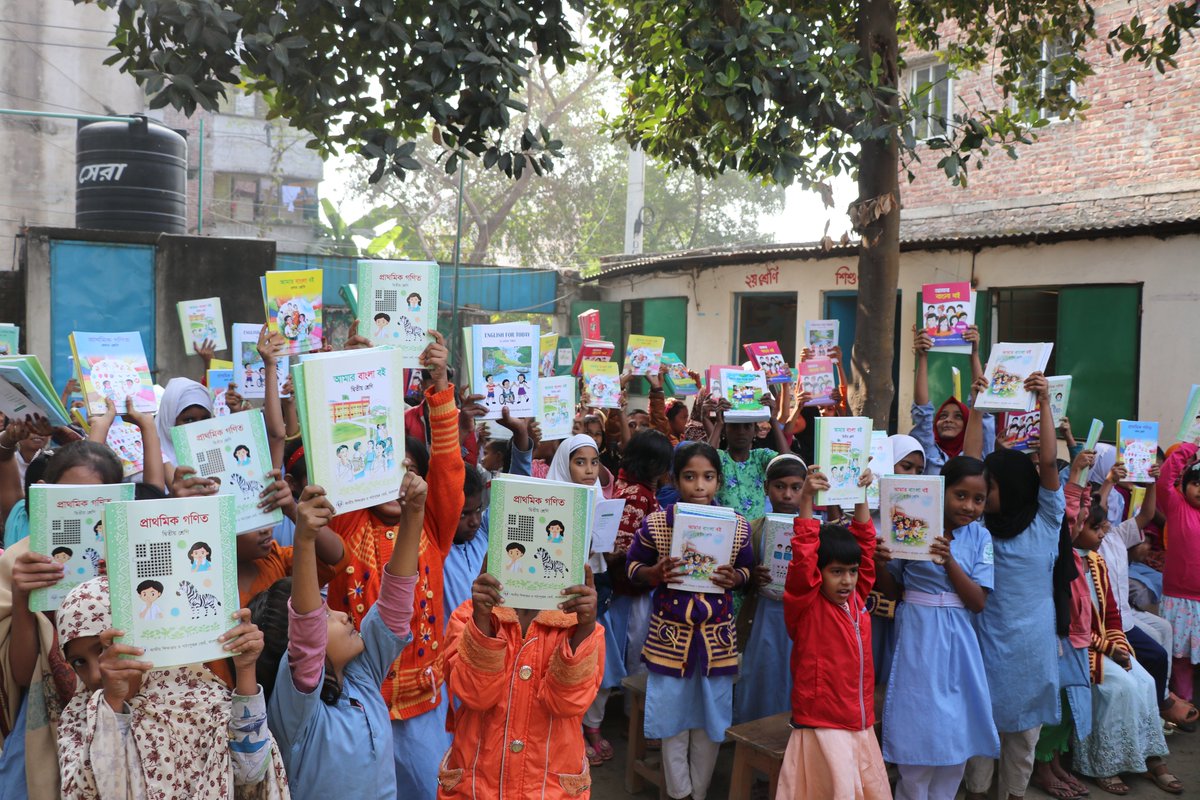 hsfbd's tweet photo. 1st January is the special day for school going children because they get new book on that day.
Our children also celebrate this day as a book festival with great enthusiasm and festive mood. https://t.co/ApcRsEQIE3