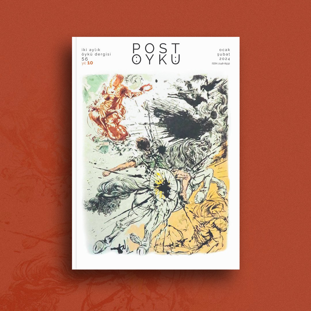 Post Öykü 10 yaşında

Post Öykü Dergisi 10. Yılında 56. Sayısıyla yayında

Bu sayıyı okurlarımıza, yazarlarımıza ve canımızdan aziz bildiğimiz dergici dostlarımıza ithaf ediyoruz.