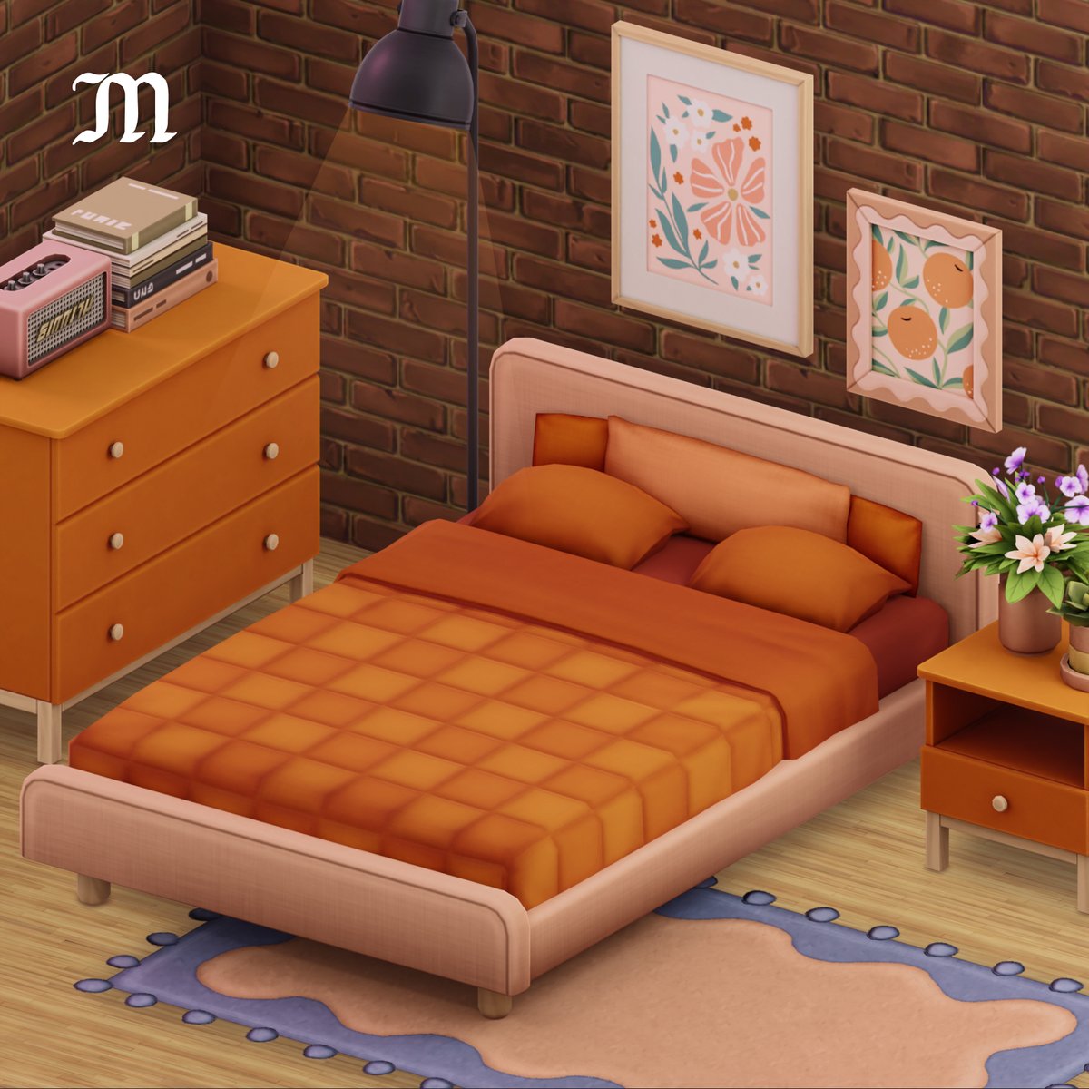 myshunosun's tweet image. Happy New Year!🌞

Gemini Bedroom is a set of 8 contemporary bedroom items which are available in a wide variety of swatches.

✨Get the items for free at myshunosun.com
✨Support my work myshunosun.com/links

#TheSims4 #EAPartner #s4cc #maxismatch