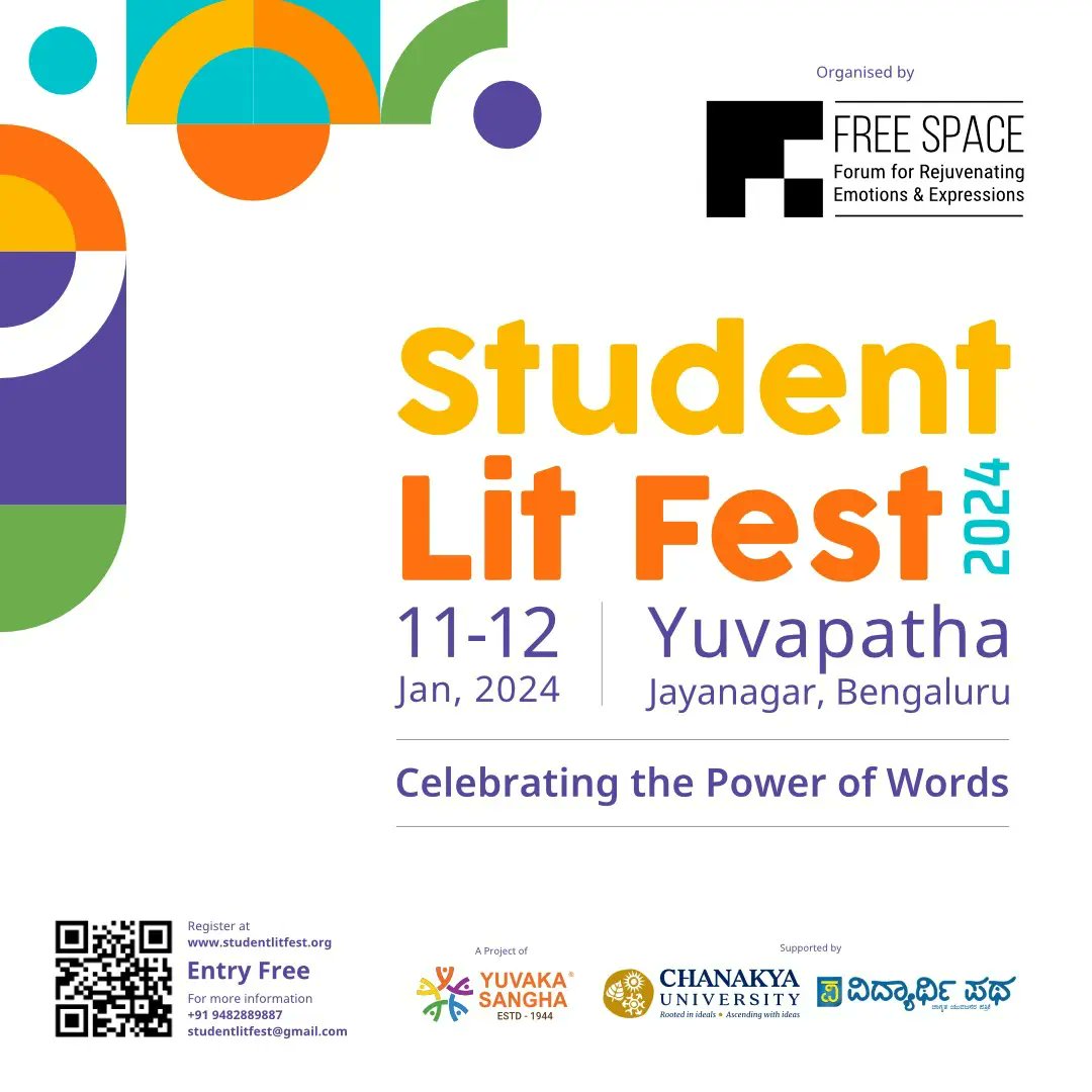 Embracing the beginnings of the most awaited Student Lit Fest 2024! 
Here we unveil a world of inspiration with our esteemed inaugural personalities. Let the literary celebration begin📚✨
#SLF24 #StudentLitFest