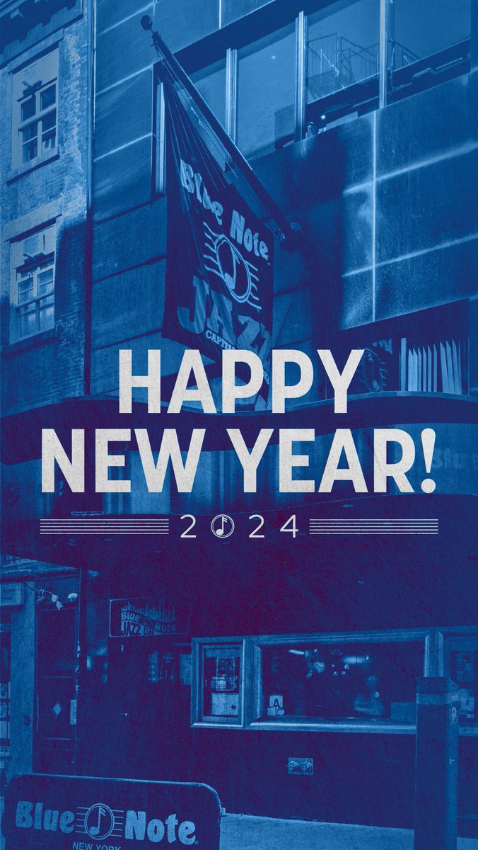 From our Blue Note family to you, Happy New Year! 💙