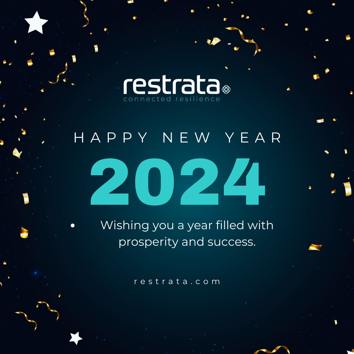 🎉  Wishing all our team, clients and partners a Happy New Year filled with success, health, and happiness. We're excited to continue our journey of innovation and excellence. Here's to making 2024 a year of unparalleled achievements! 🌟

#HappyNewYear2024  #CelebratingSuccess