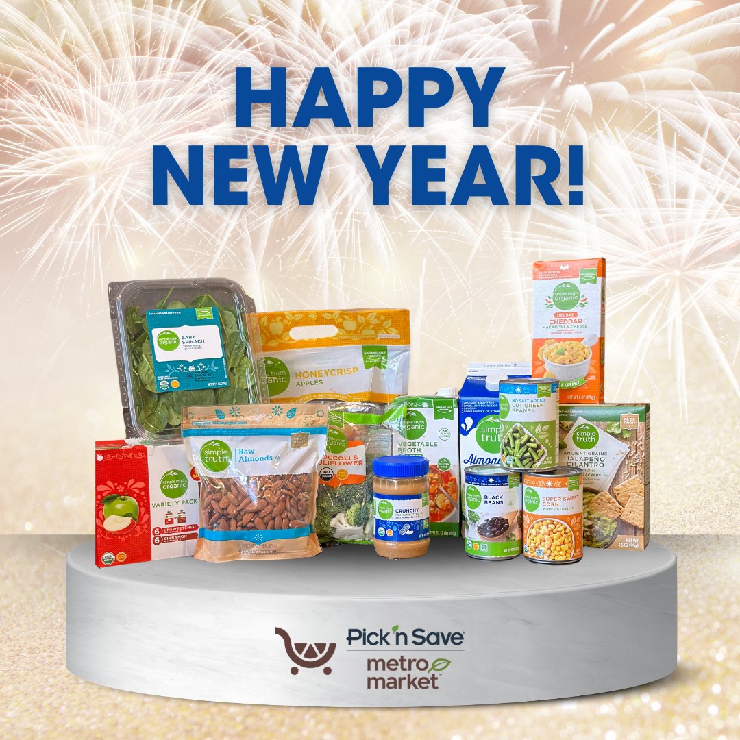 Let’s keep it “simple” and sweet as we welcome the #NewYear –

We appreciate you and look forward to providing you with fresh and full shelves, and friendly faces in 2024!

#HappyNewYear!