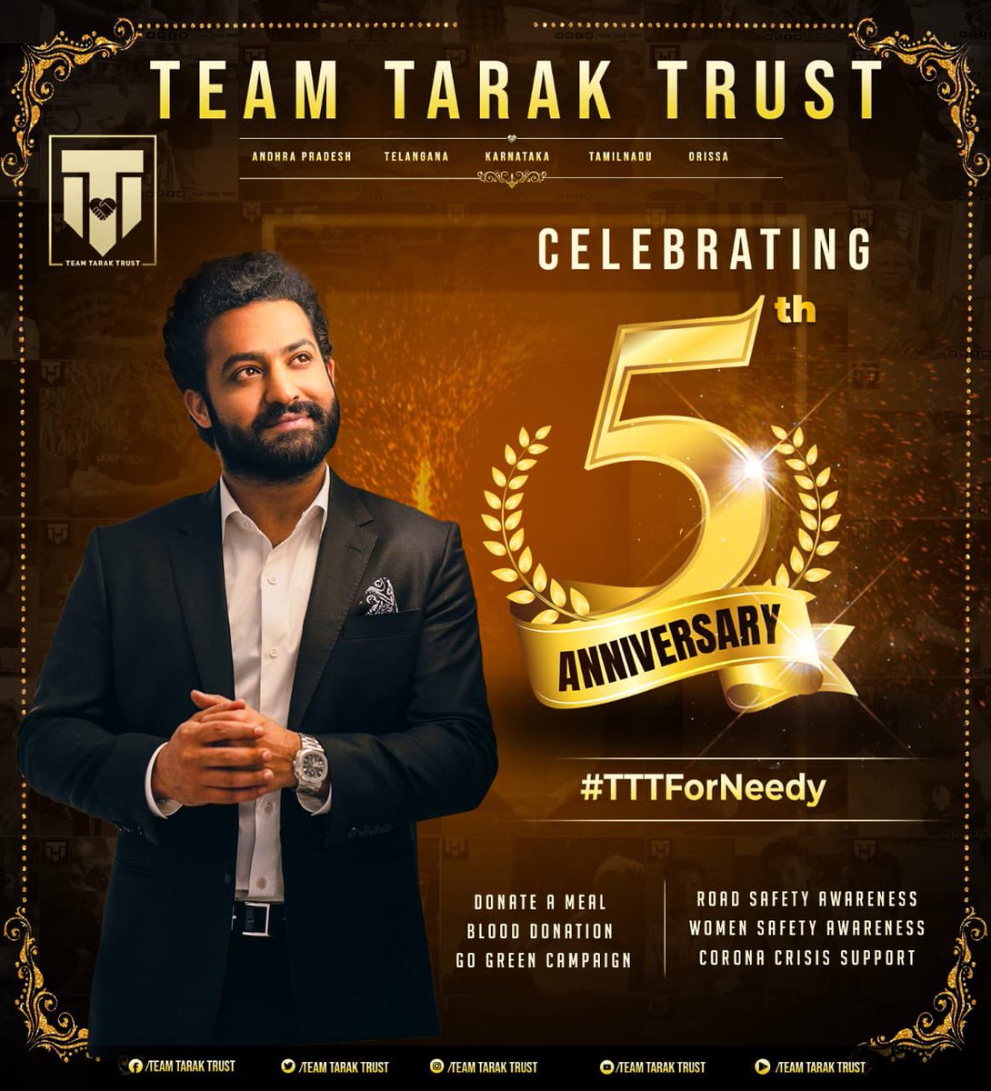 5 Years For Team Tarak Trust TQ Everyone Who Served Needy On Behalf Of This ❤️🙏🏻

#5 YearsForTeamTarakTrust @TeamTarakTrust