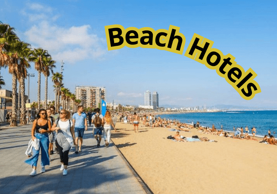 🏨🏖️ Immerse yourself in luxury at Barcelona Beach Hotels! Experience breathtaking views, seaside tranquility, and world-class amenities. 🌴 #321Barcelona.com #LoveBCN