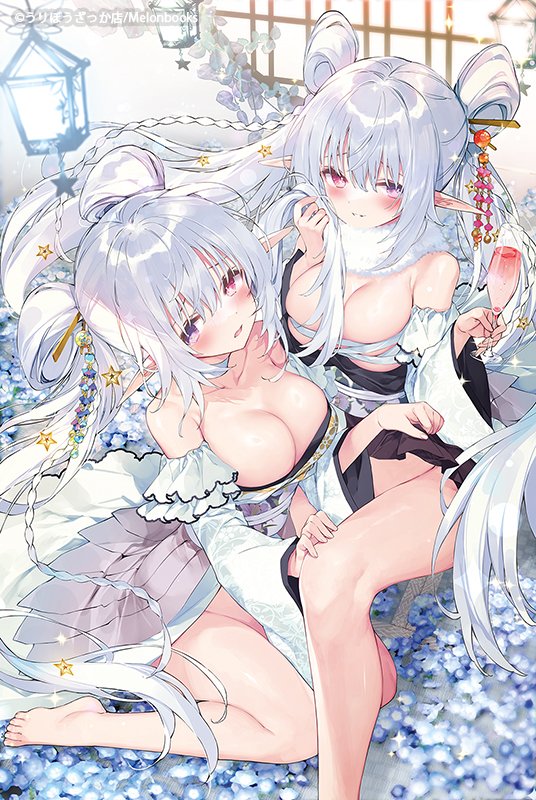 「夜のHappy New year 」|皐月深鈴‧✧̣̥̇‧お仕事募集中✧̇‧のイラスト