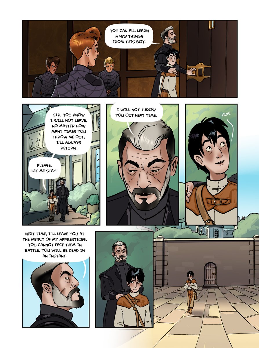 New Serpent Pages!  Updates twice a month on Mondays.  Serpent is also on WEBTOON: https://www.webtoons.com/en/challenge/serpent/list?title_no=612117  and Tapas:  #SerpentTheComics #webcomic #comics #procreateart #webtoon #fantasy #lgbtq #sapphic