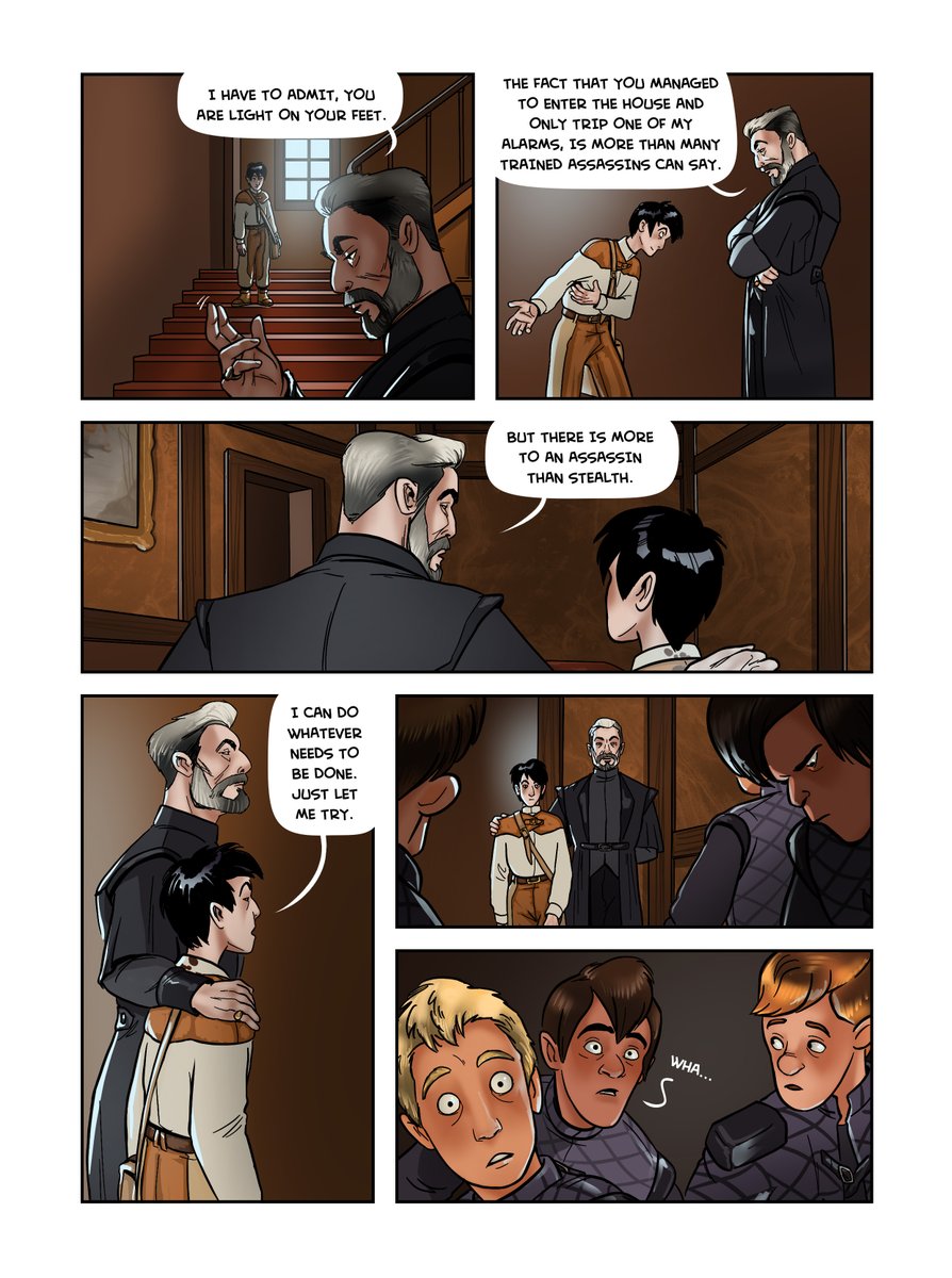 New Serpent Pages!  Updates twice a month on Mondays.  Serpent is also on WEBTOON: https://www.webtoons.com/en/challenge/serpent/list?title_no=612117  and Tapas:  #SerpentTheComics #webcomic #comics #procreateart #webtoon #fantasy #lgbtq #sapphic