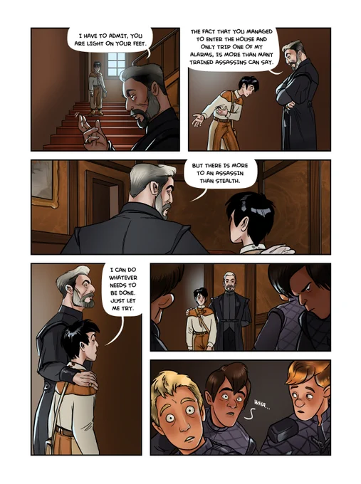 New Serpent Pages!  Updates twice a month on Mondays.  Serpent is also on WEBTOON: https://www.webtoons.com/en/challenge/serpent/list?title_no=612117  and Tapas:  #SerpentTheComics #webcomic #comics #procreateart #webtoon #fantasy #lgbtq #sapphic
