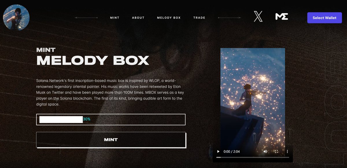 Solmbox's tweet photo. Solana chain's first 420 protocol music box SMBOX has officially opened MINT, with a total supply of only 10,000. Come and MINT your exclusive music box.
@solana 
https://t.co/bMAsRuqwuq https://t.co/Q2QTff6b2T
