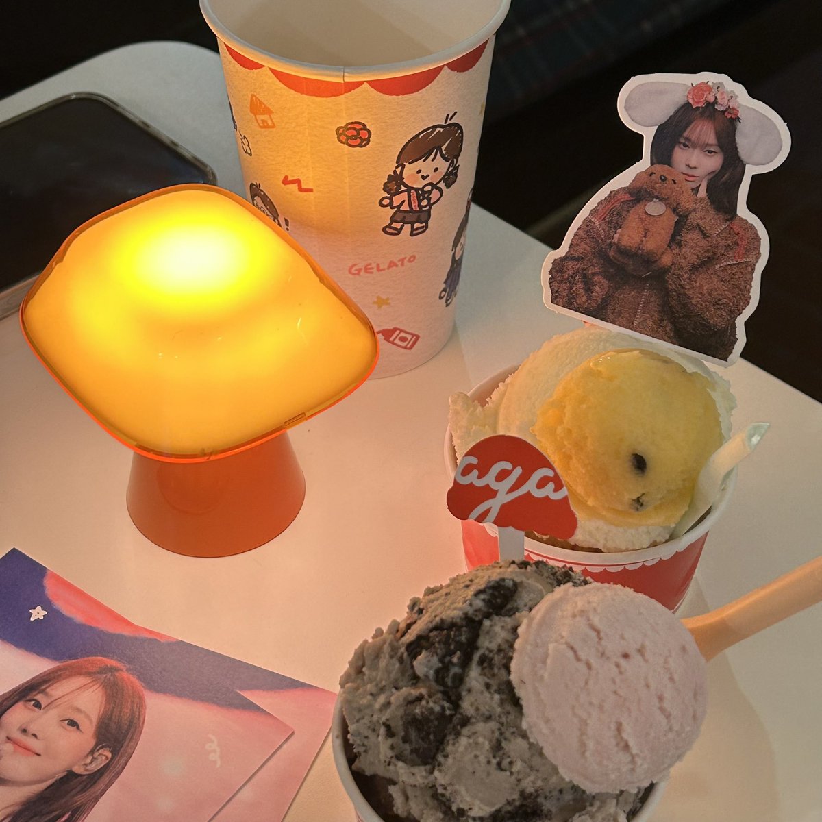 생일축하해민정!! #민정이네젤라또