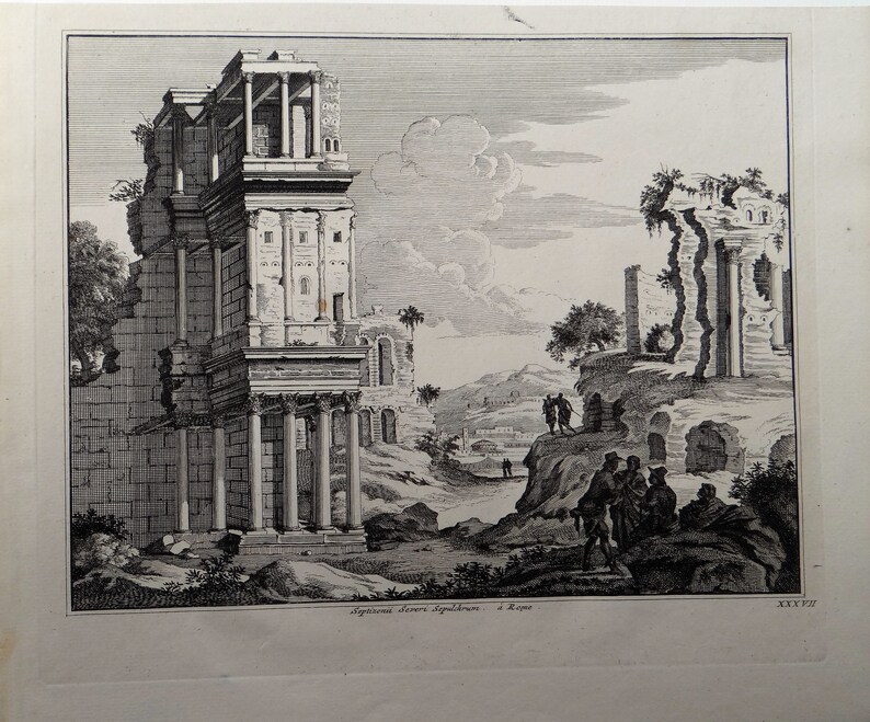 marieartcollec1's tweet photo. Eau forte, école française de la fin du XVIIe, Mausolée de Septime Sévère à Rome, Antiquité, Rome antique, Septizonii Severi Sepulchrum #design #decorer #style #Art #ambiance #atmosphere #interieurs En vente ici
https://t.co/vkbDNpnZFY https://t.co/ktv7OlYFxv