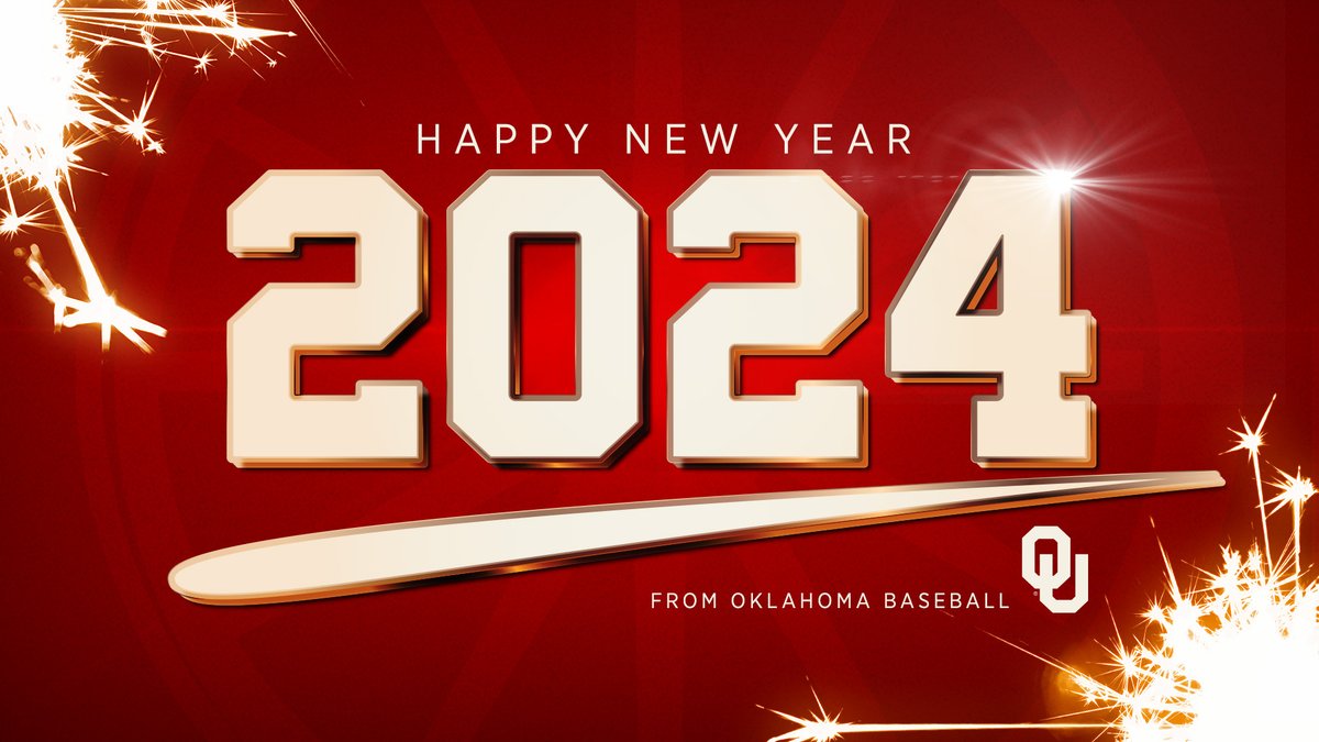 Happy New Year, Sooner Nation! Let's have a 𝐠𝐫𝐞𝐚𝐭 2024!

#BoomerSooner ☝