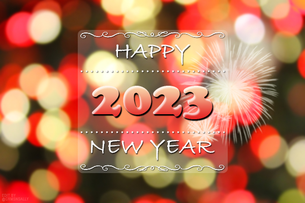 crmsnsally's tweet photo. Happy New Year everyone! ✨ https://t.co/CNap7Xwlnk