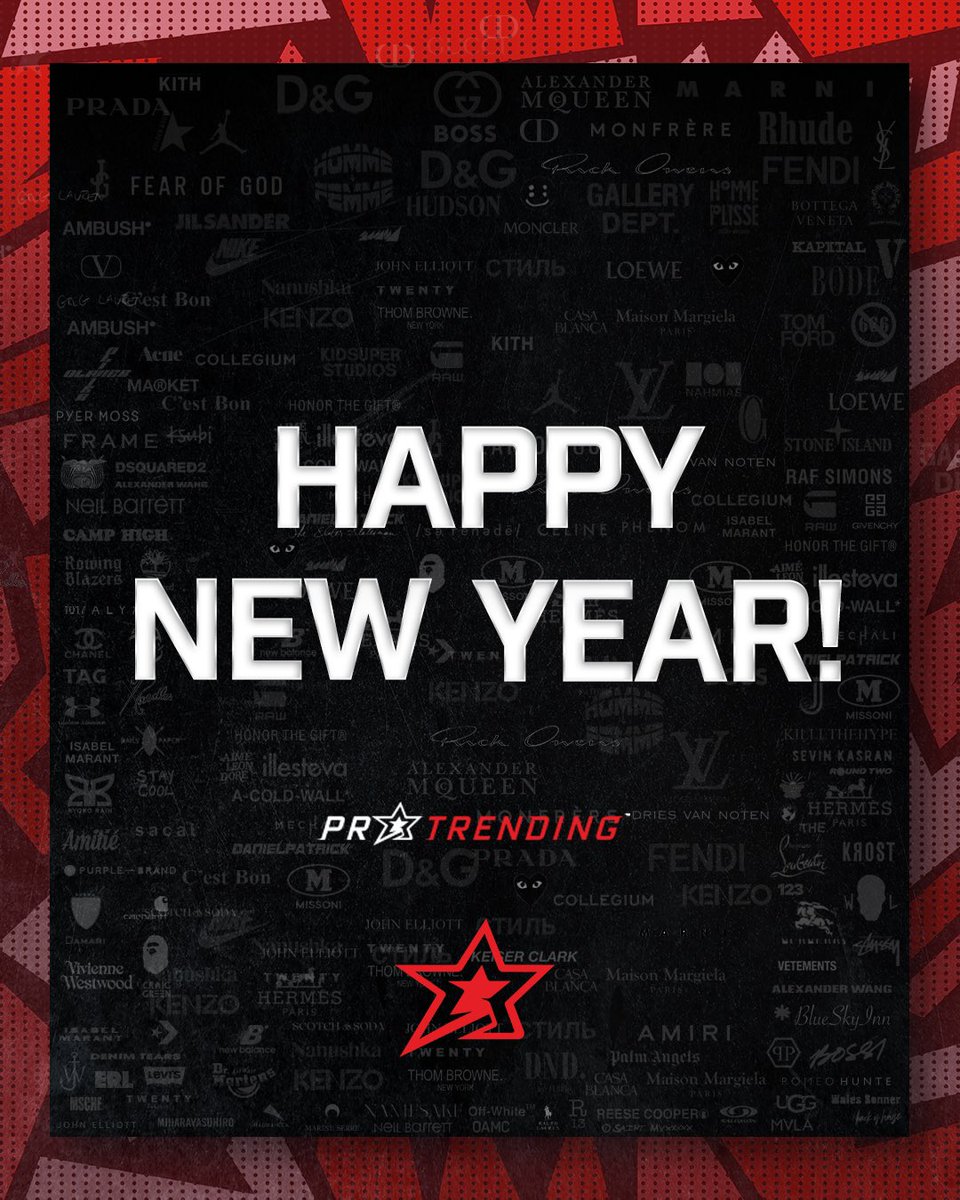 Protrending's tweet image. From our family to yours, Happy New Year! Thank you for being part of our community! 2024 get ready for us! #ProTrending #StyleLikeAPro