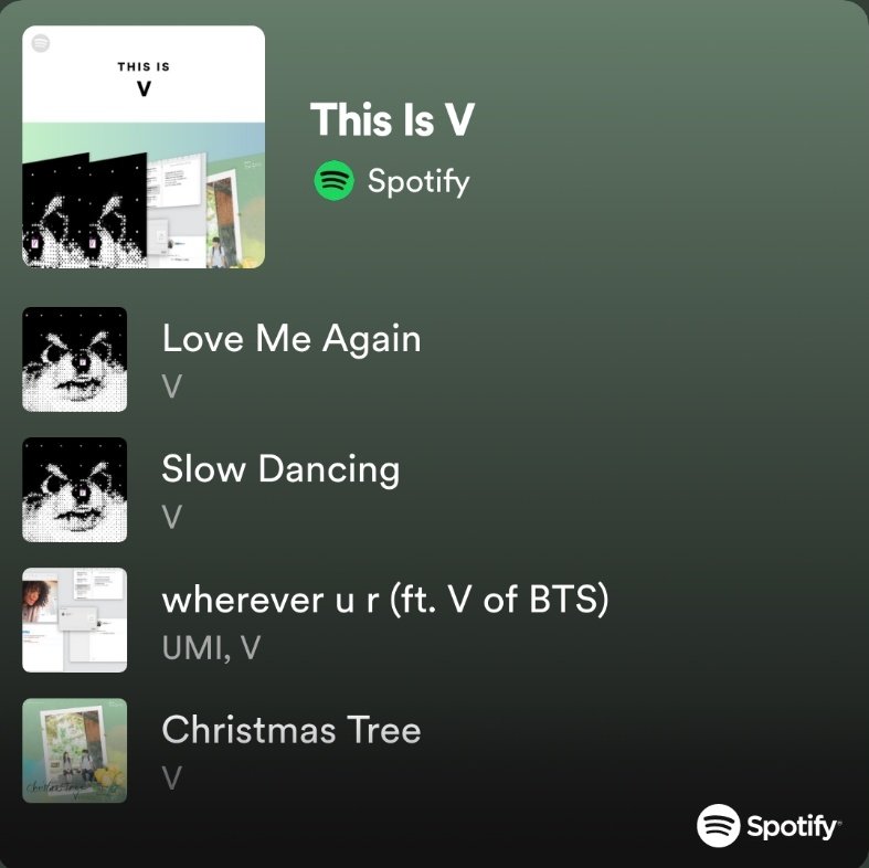 V  Spotify