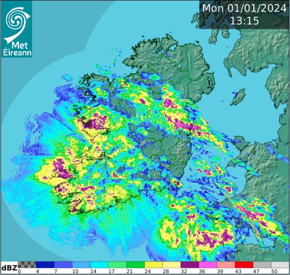 MetEireann tweet picture