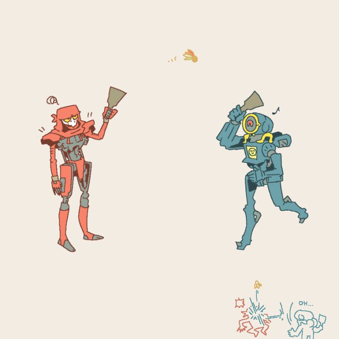 「2人の男性 人型ロボット」のTwitter画像/イラスト(新着)