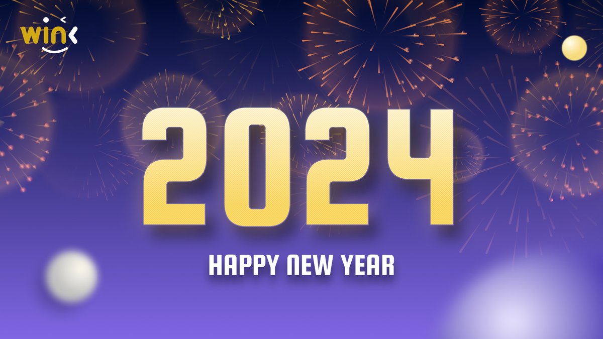 WinkLink_Oracle's tweet photo. 2024 is Finally here, Happy New Year!

We wish all our fans a prosperous and fulfilling year! https://t.co/fQV4uu1Lh5