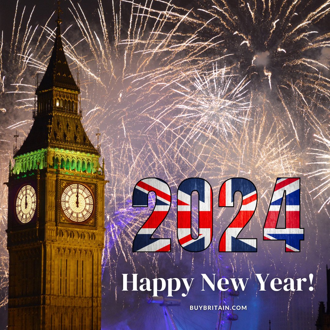 #HappyNewYear We hope you had a wonderful festive period, and that 2024 brings you whatever it is you are looking for from the next 12 months. We remain focused on providing as much opportunity as we can for consumers to #BuyBritishMade 👉 buybritain.com #firsttmaster