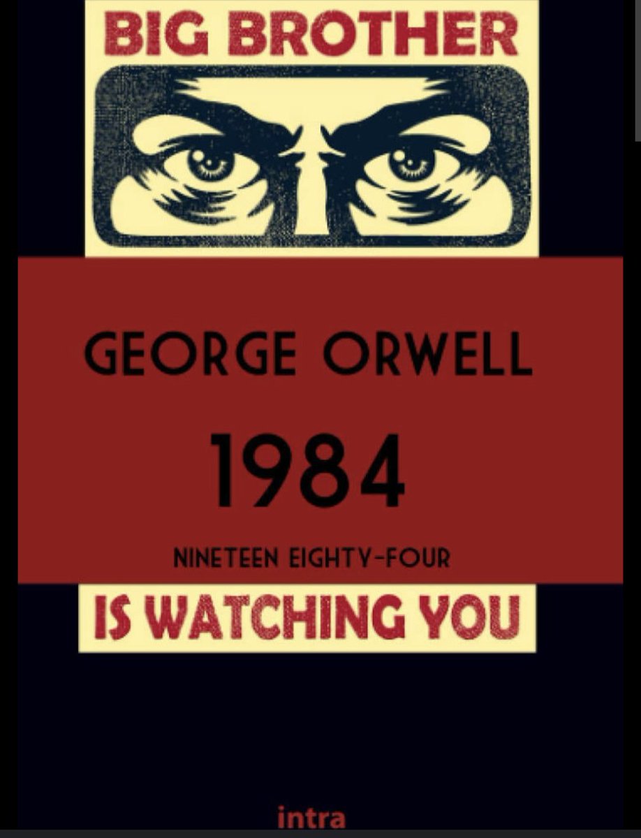 Start the new year reading 1984 to remind yourself what they want to turn our world into. 👁️ We're not gonna let them win.