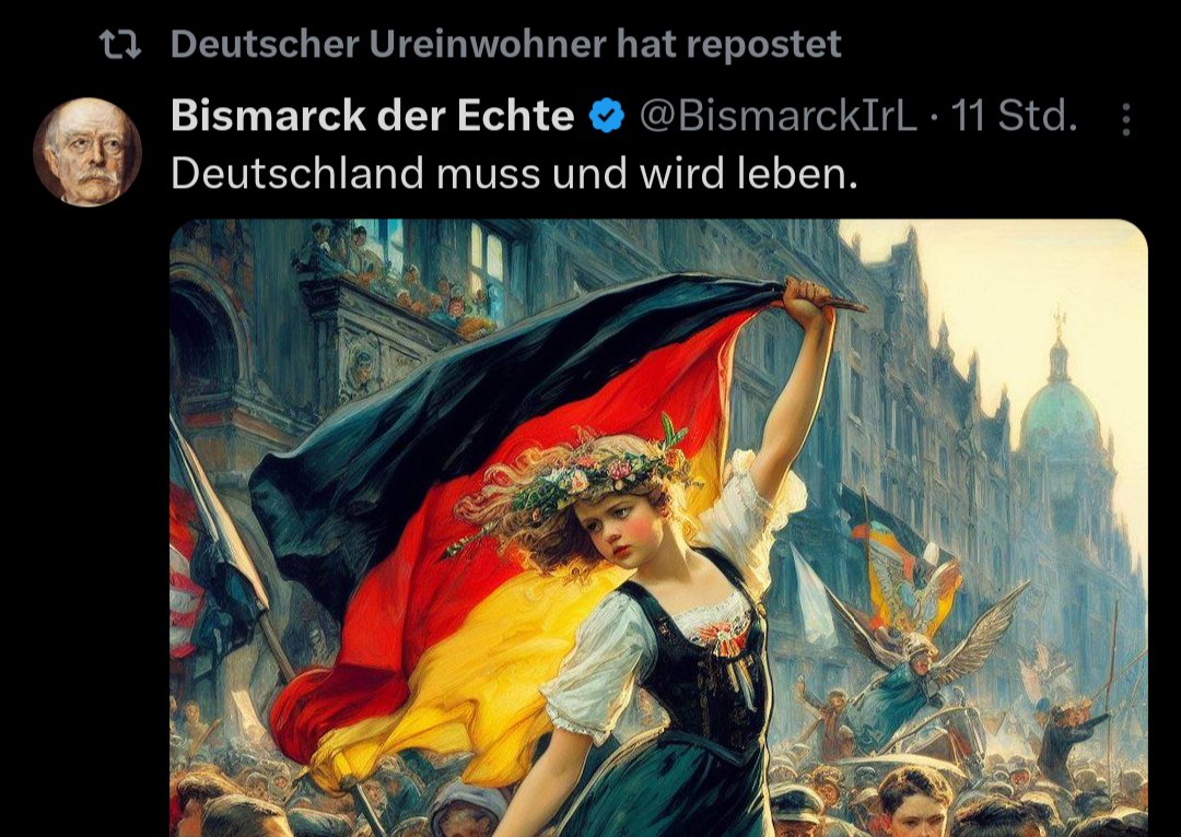 2MeterPeter's tweet photo. @DUreinwohner @urukhai7791 @Anonymous00708 Ureinwohner enthält ja nun doch eine gewisse zeitliche Komponente. Bezieht sich das nun auf die BRD. Falls das für Sie eine GmbH ist, darf es dann Kaiserreich sein, oder doch eher bis zurück zu den Germanen?

Und das mit Bismarck...weiß auch nicht, wie ich darauf komme... https://t.co/X2dFUJcb8O
