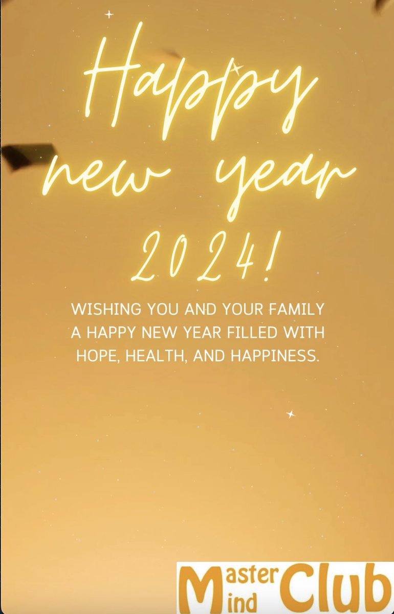 MastermindClubC's tweet image. May 2024 Keep You Resilient and Make You Prosperous and Healthy!
From all of us at Mastermind Club - Cambodia!