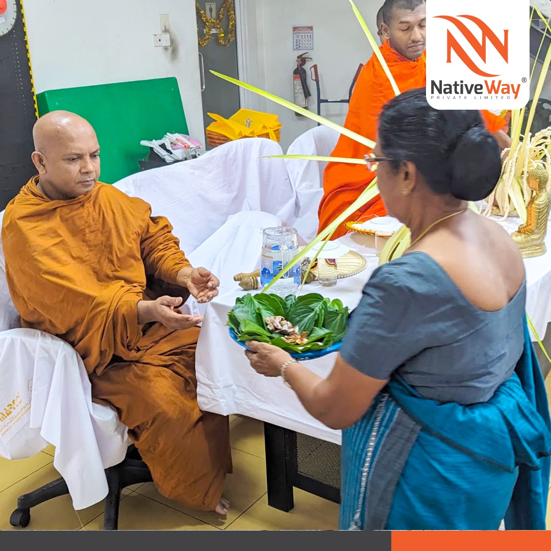NativeWay_lk's tweet photo. Kicking off the New Year in style! 
Nativeway sets the tone for a year filled with success and camaraderie. Here's to new beginnings and continued excellence in 2024! 
#Nativeway #NewYearCelebration #TeamSpirit #SuccessIn2024 https://t.co/prq92z8F7a