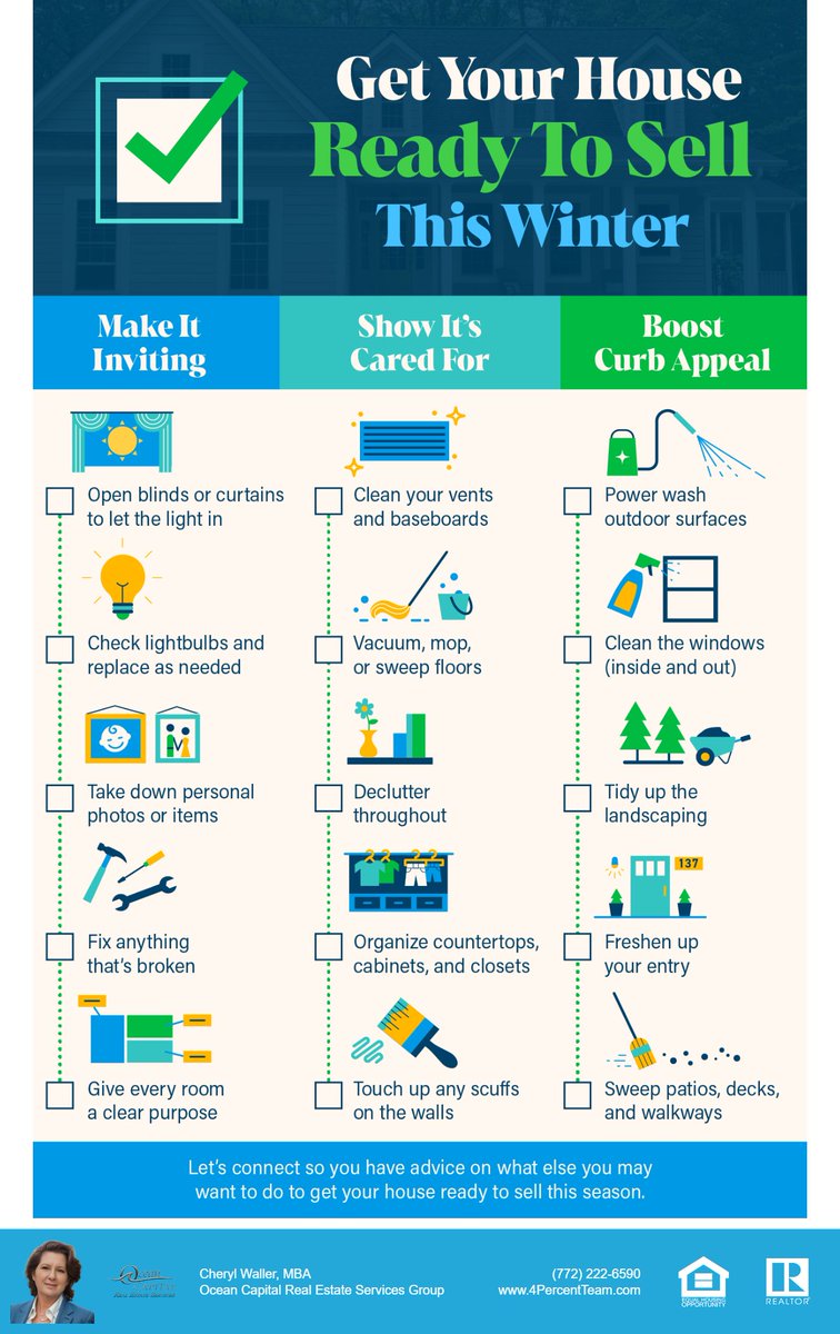 cherylwaller's tweet image. As you get ready to sell your house, there are a few things you should add to your to-do list to make it inviting and boost curb appeal. #verobeach #indianrivercounty #sellyourhomefast #realtor #realestateagent