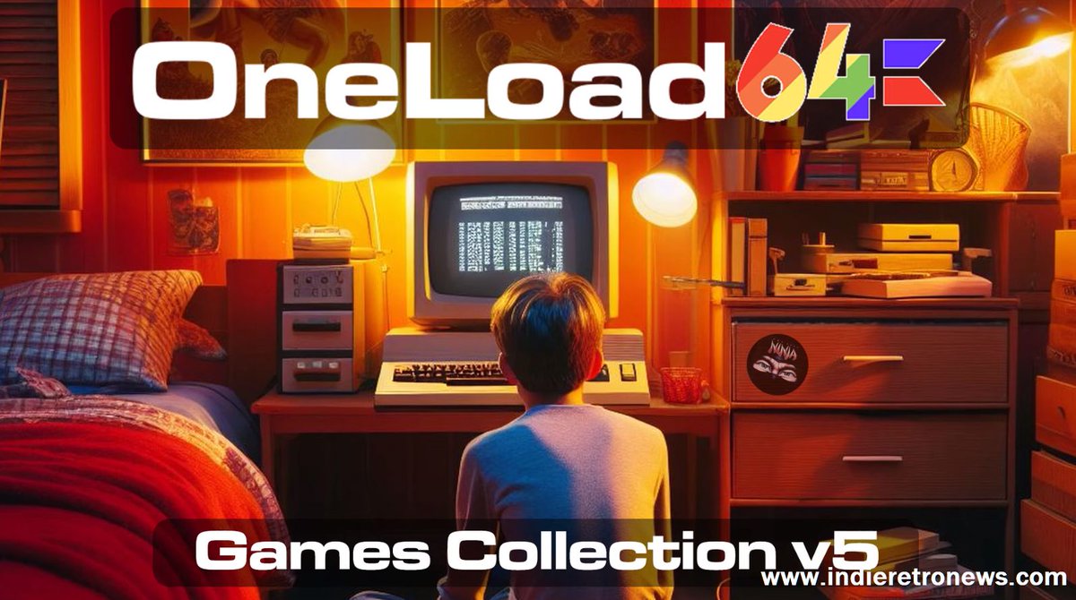 OneLoad64 Games Collection v5 Now Released - Over 2000 unique games to play via Magic Desk CRT format and more! indieretronews.com/2024/01/oneloa… #retrogaming #gaming #gamersunite #gamedev #c64 #commodore64 #c64retweets #arcade #c64reposts