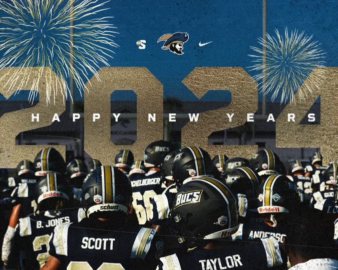 Happy new year from Charleston Southern Football ‼️