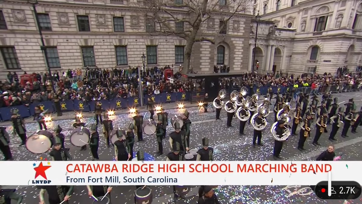 YAY!!! MY NIECE JUST PERFORMED IN THE @Lnydp 🥳🙌🏿💯🥰😁2️⃣0️⃣2️⃣4️⃣!!!! I'M A PROUD AUNTIE YALL!!! 👏🏿😁🤯THEY DID SO GREAT!!! WAY TO GO @CatawbaRidge High!! @kevindjonessr @ClarissaSharie @PrincipalKJones