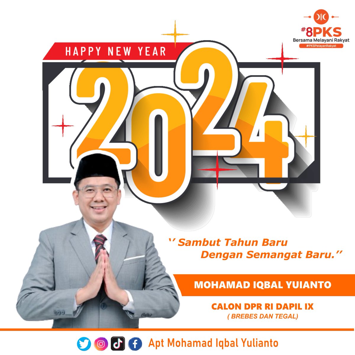 Apt_iqbal's tweet photo. Selamat Tahun Baru.

Sambut tahun baru dengan semangat baru 🥰

Berita lebih lebih lengkap kunjungi website https://t.co/DEDoJJ9WdF

Media Jejak Iqbal

#mohamadiqbalyulianto
#iqbal
#calegdprri
#brebes #brebeshits #brebesnesia #brebesupdate #seputarbrebes https://t.co/dFGGm61mJC