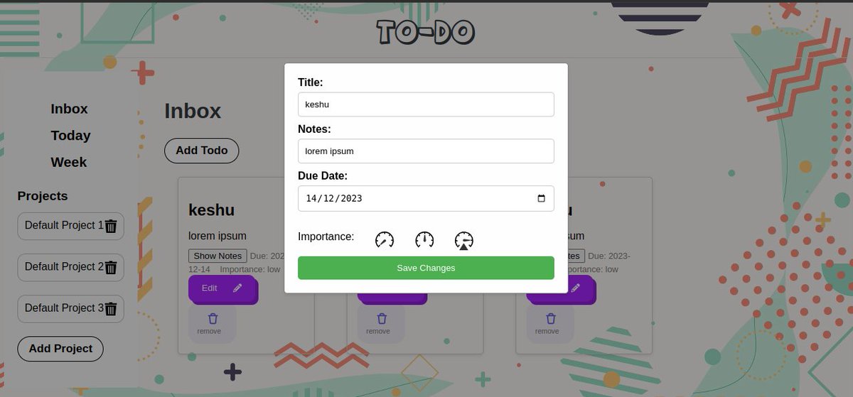 KeshuTechie's tweet image. Day 47 of my #100DaysOfCode :

Exciting update on my todo web app! 
🚀 90% of the work is complete, and now I'm adding the finishing touches with some CSS. Can't wait to share the sleek and functional design soon! 💻✨ #WebDev #ToDoApp 
#HappyNewYear