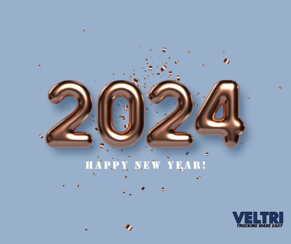 Happy New Year from Veltri, Inc.

Wishing you all a happy, healthy, and safe year ahead! 🎉

#veltriinc #happynewyear #trucking2024