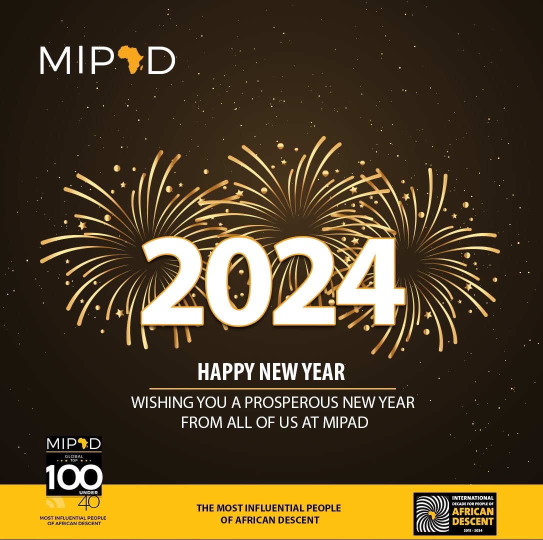 Here's to 365 days of new opportunities, impactful collaborations, and breaking barriers in 2024! ✨ HAPPY NEW YEAR from MIPAD100, where excellence knows no boundaries! Share your resolutions for the year ahead in the comments, and let's inspire each other to achieve greatness!