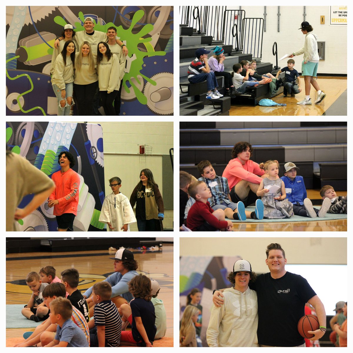 LandenSeverance's tweet photo. Started serving in kid's ministry #faithfactory last year at church. Gad I did! Love these people! @LiveLife_Church-Baxter @UppermanMiddle Romans 1:16 #Jesuschangeseverything https://t.co/2Hcc6bBEcT