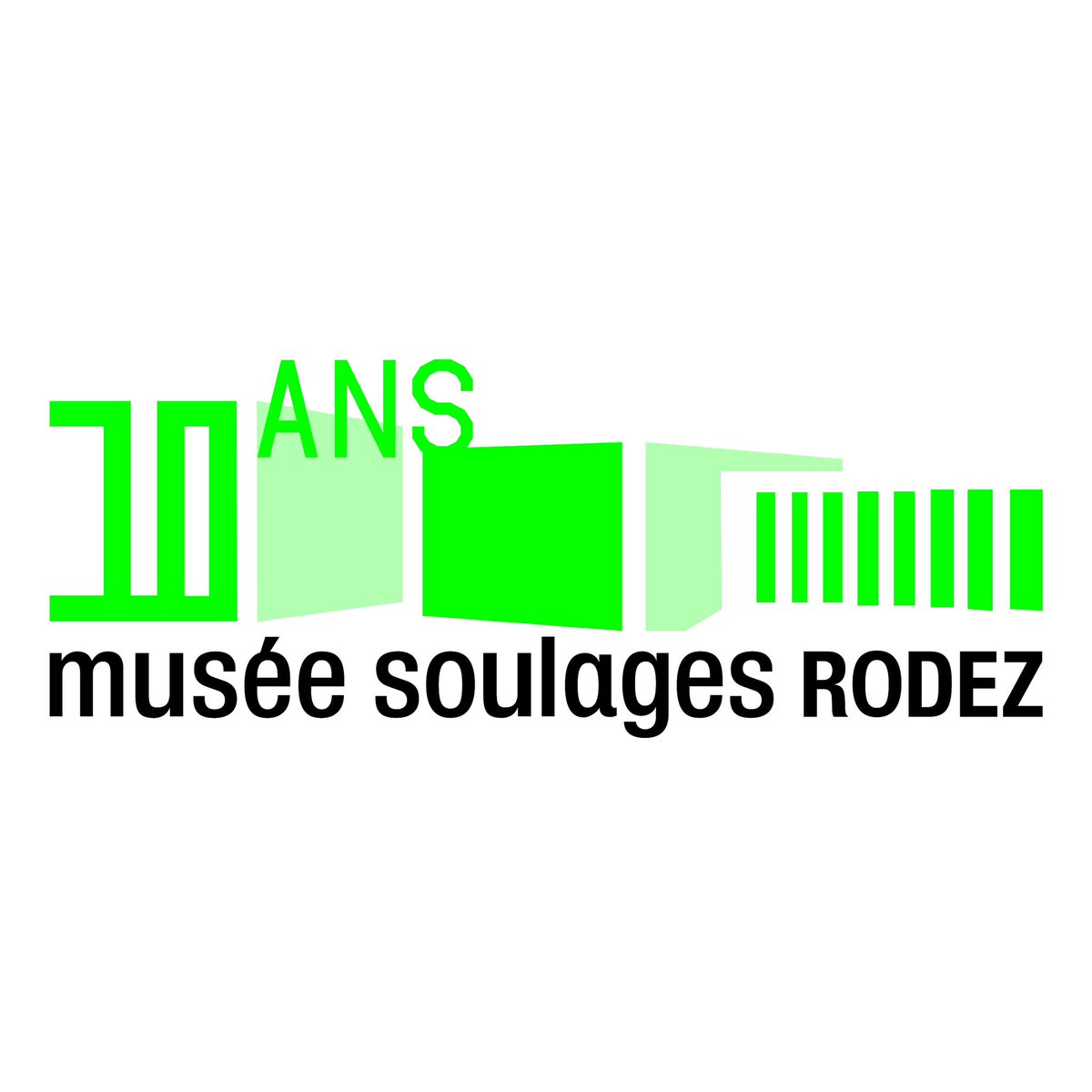 Le @MuseeSoulages célèbre ses dix ans en 2024 ! Une année qui s'annonce haute en couleur ! 🫶🏻 #BonneAnnee2024 #birthday #museesoulages