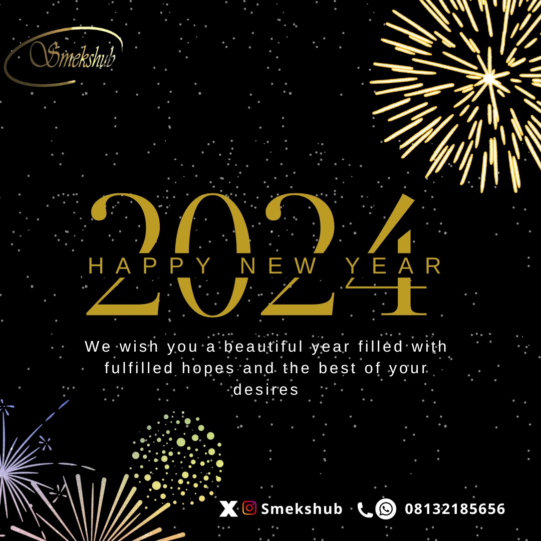 smekshub's tweet photo. Happy New Year from Smekshub to you. We look forward to greater and better partnership with you this year ❤️ https://t.co/fLRV2wsecb