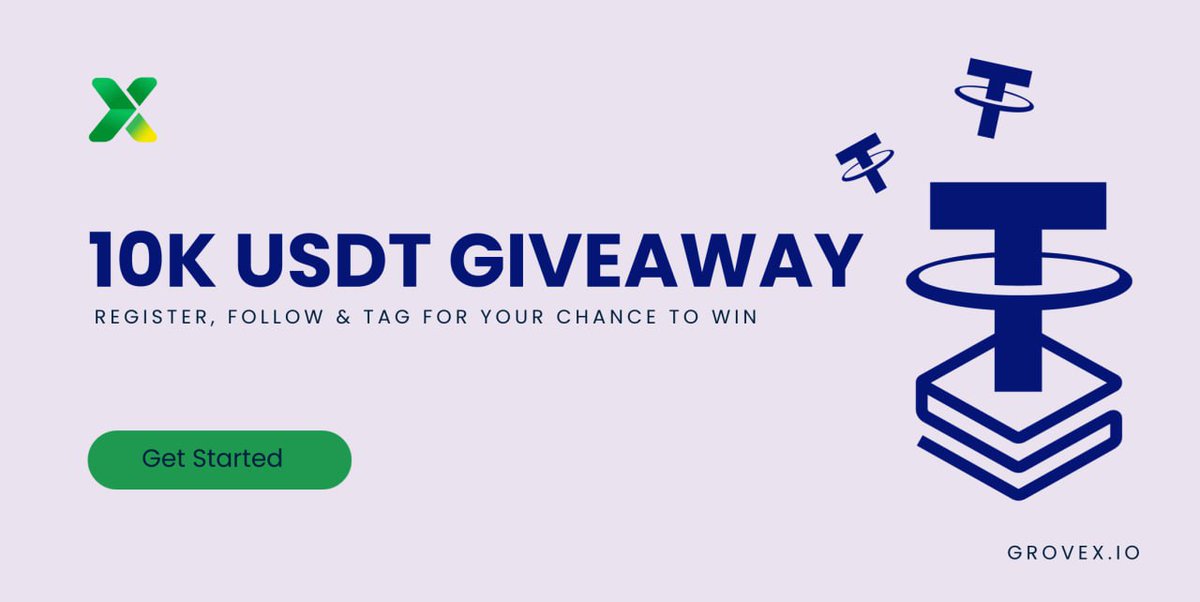 🌟 GroveX Exchange 2024 New Year Promo! 🚀

Welcome to a prosperous 2024 with GroveX Exchange! To kickstart the year, we're thrilled to announce a massive $10,000 prize awaiting one lucky winner. Follow these steps for a chance to grab the grand prize:

1. Register on GroveX: