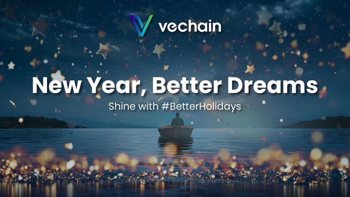 vechainofficial's tweet photo. The confetti settled, but #BetterHolidays live on! 

SUBMIT BEFORE JAN 3RD

Enter now:
✅Share your idea, graphic, or video with #BetterHolidays. 
✅Tag @VeChainOfficial in your post.
✅Submit your entry: https://t.co/jOTR5mqC8d

Winners will get their share of $5K in $VET! https://t.co/mmxj7MOsas