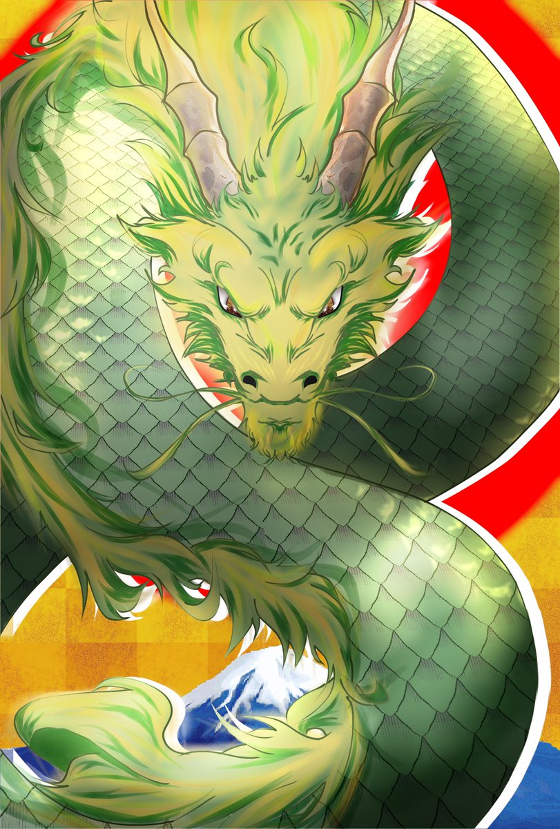SBO71827738's tweet photo. 明けましておめでとございます🎍✨

今年は少しずつイラスト描き始めますので、よろしくお願いします😄

新年一枚目は、龍描いてみました🐉

#イラスト
#新年イラスト 
#明けましておめでとうございます 
#2024NewYear 
#年賀状イラスト 
#辰年イラスト https://t.co/vLKe9PfRoe