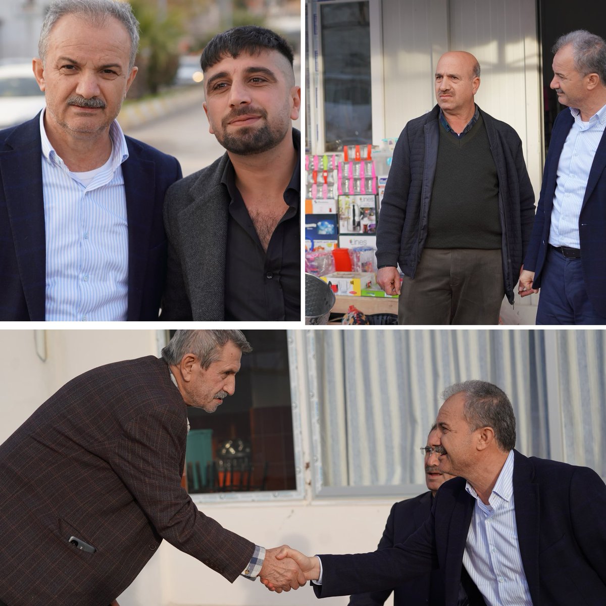 Drsuleymanklnc's tweet photo. Eski Kahta Caddesi üzerinde bulunan esnaf ve vatandaşlarımızı ziyaret ederek, hasbihal ettik. Hoş sohbetleri ve güzel temennileri için teşekkürlerimi sunuyorum. https://t.co/Qf3ssMdeBV