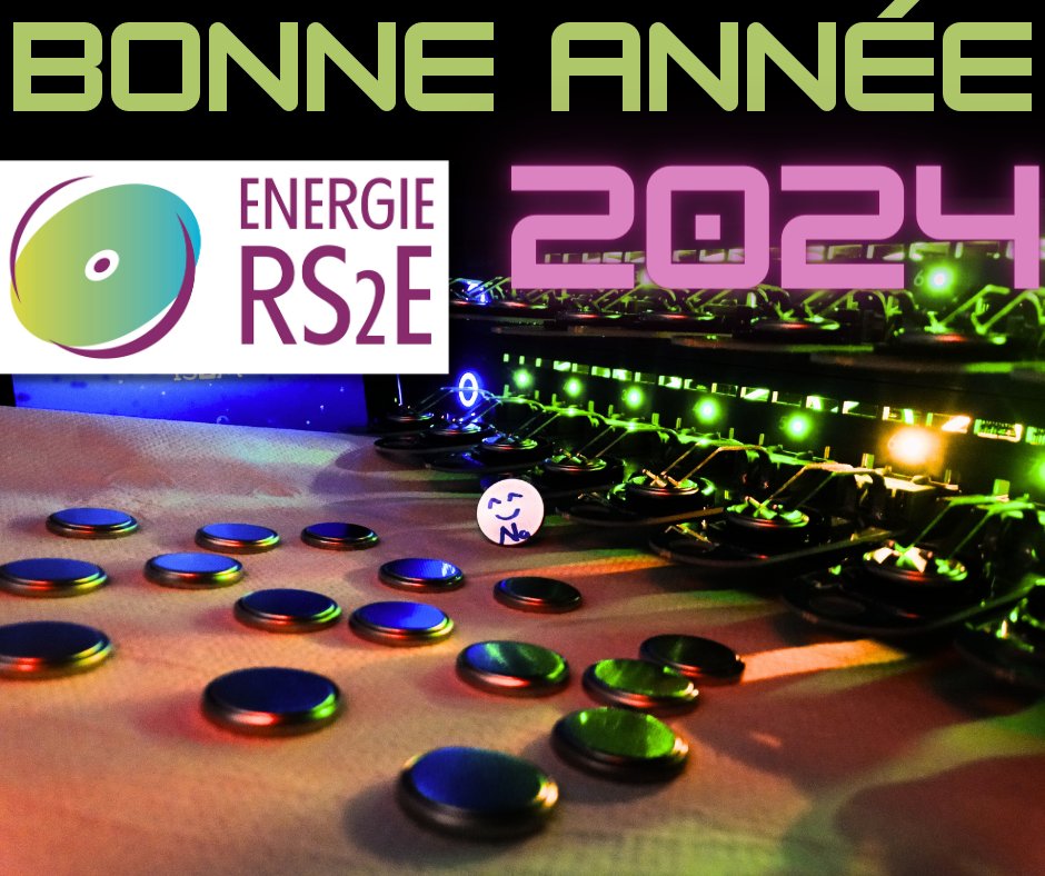 @EnergyRS2E vous adresse ses meilleurs voeux pour 2024 ! 📸 'Walking in a Na-ion cells wonderland' @ghimbeu & Adrian Beda - Institut de Science des Matériaux de Mulhouse IS2M @CNRSchimie