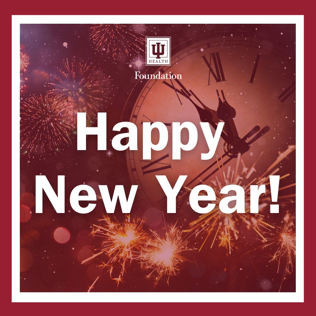 🥂 Cheers to 2024! We are grateful to begin this new year with donors like you who support our mission in making Indiana a healthier state. Thanks to your generosity, we are excited and hopeful for the impact your gifts will make on the lives of Hoosiers in 2024. ❤️