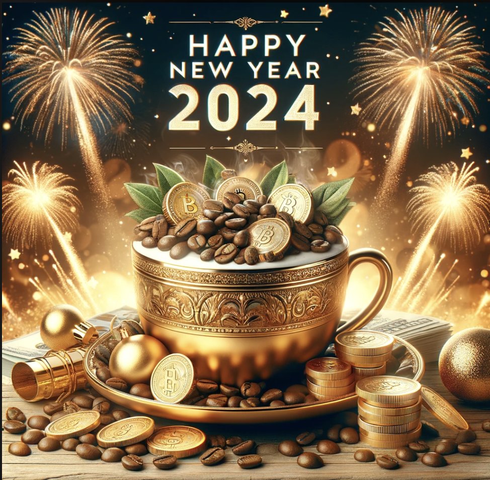 MyKinesisMoney's tweet image. HAPPY NEW YEAR 2024!  #LivePURE #PureCAFE #Kinesis #Coffee #GOLD  #CoffeeisComing #Feb2024